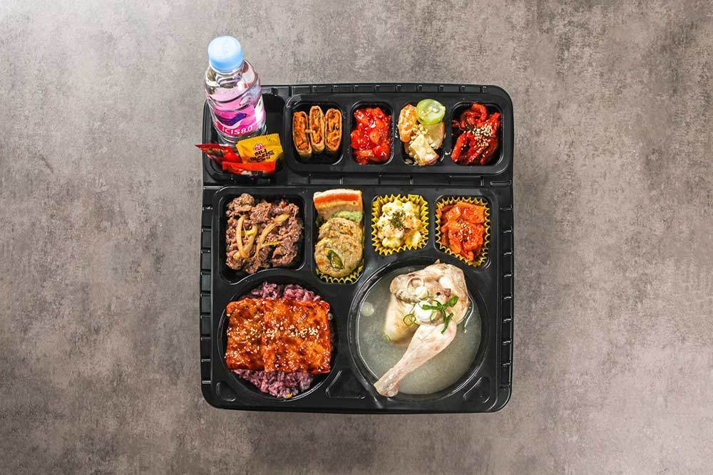 반계탕 도시락