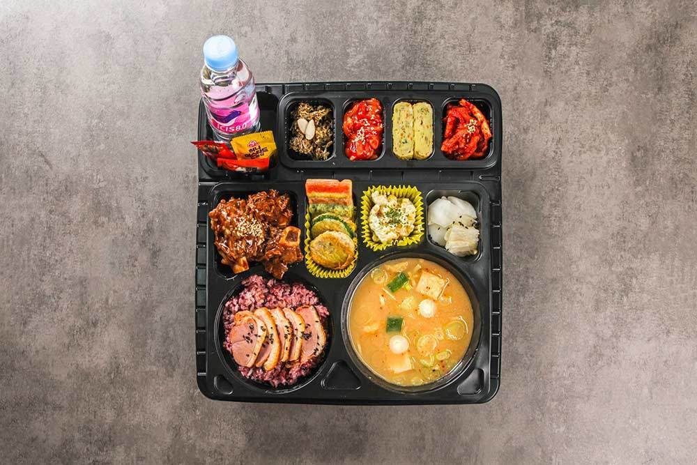 갈비찜 도시락