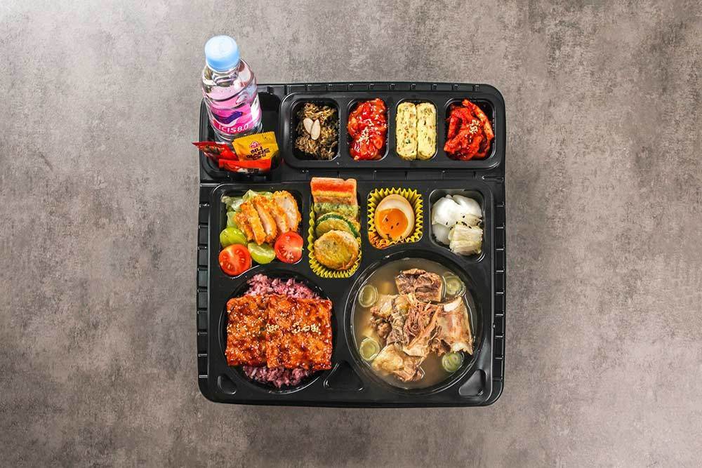 갈비탕 도시락